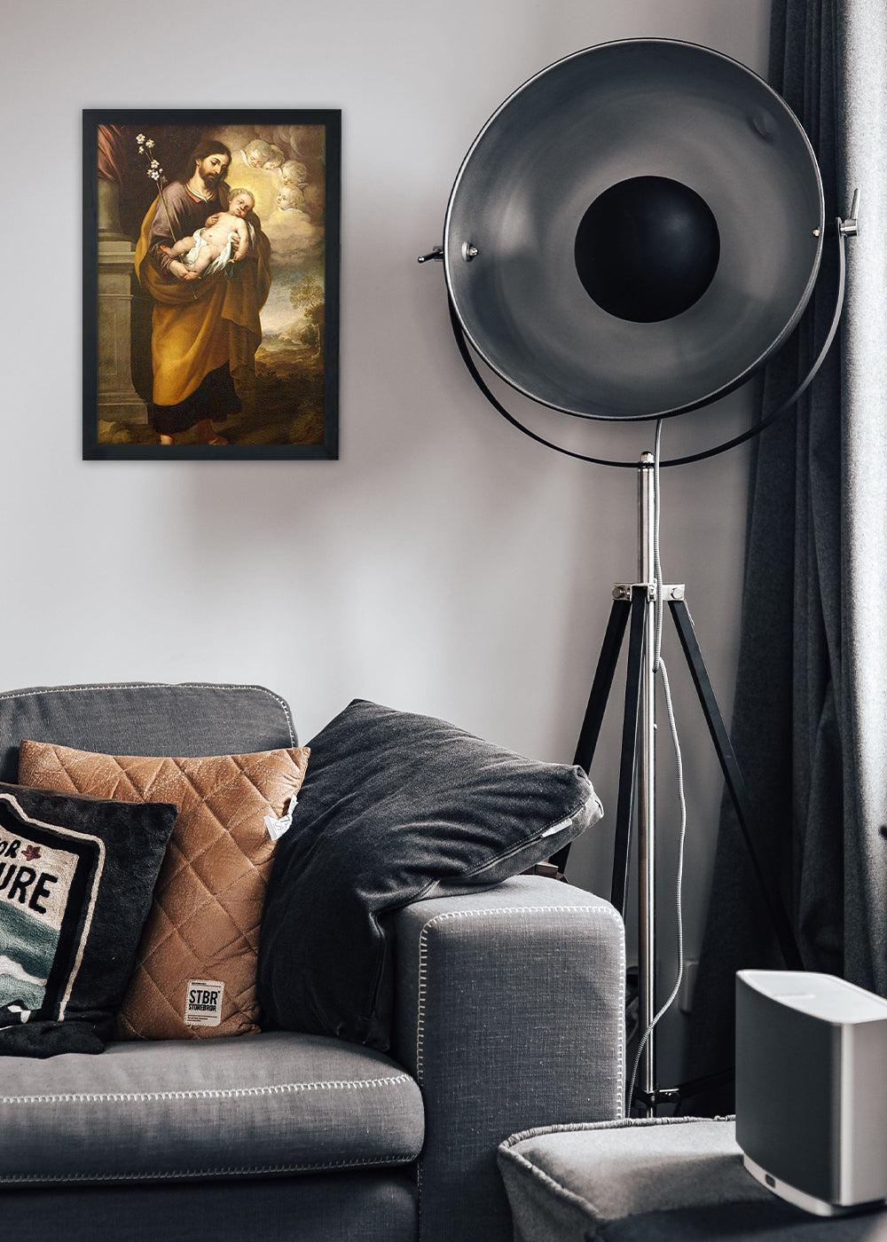 Quadro Católica - Com vidro