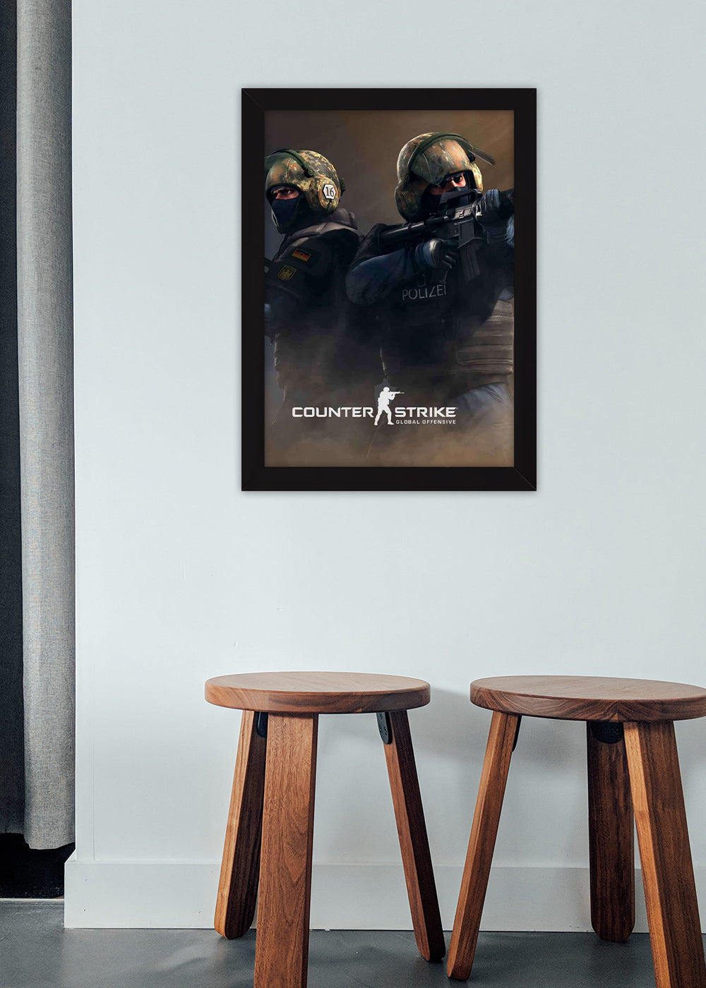 Quadro Decorativo Counter-Strike - Com vidro