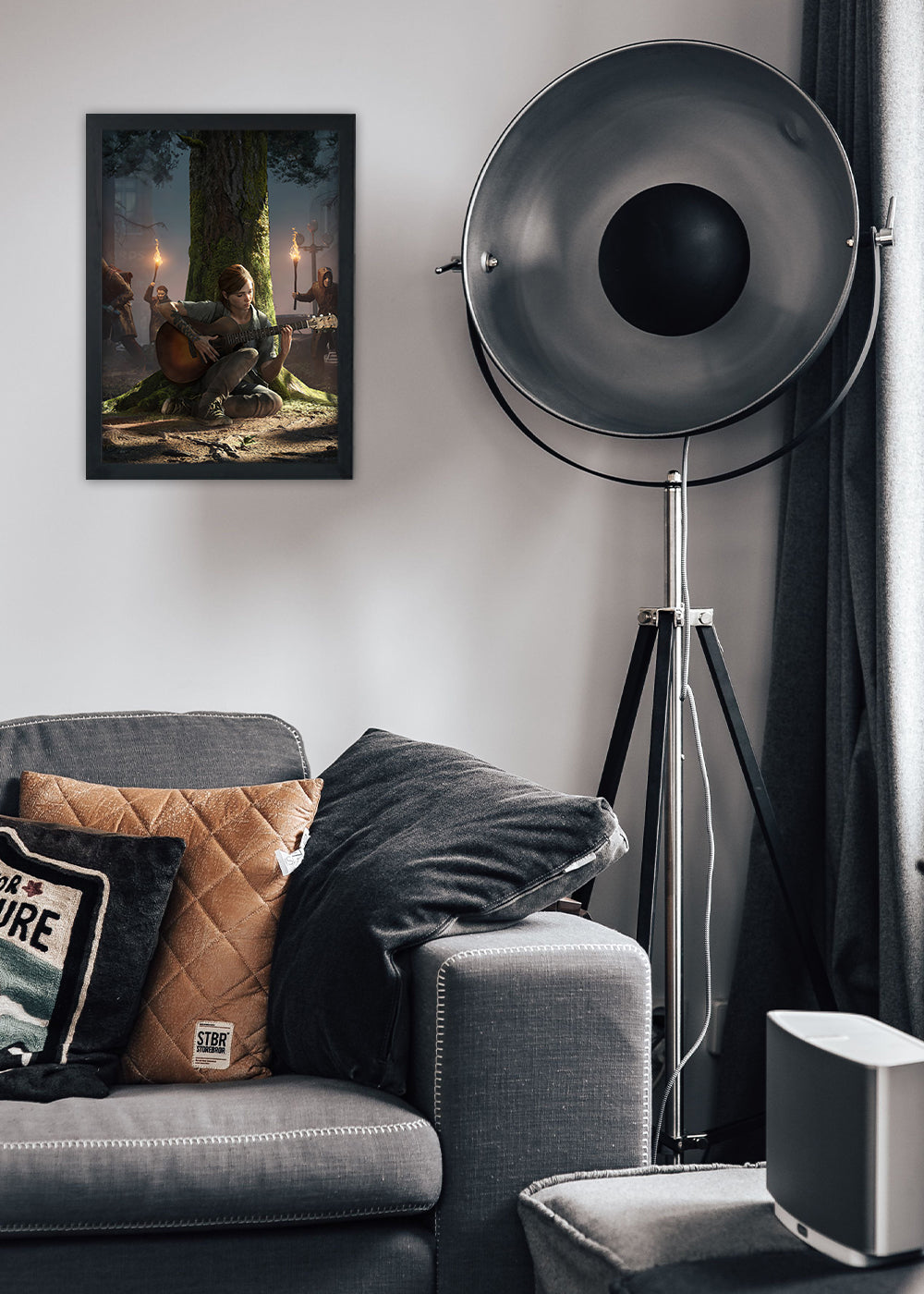 Quadro The Last of Us - Com vidro