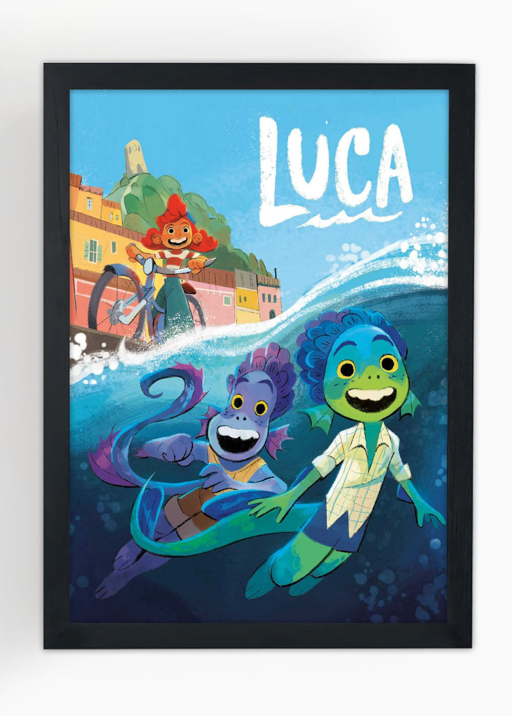 Quadro Decorativo Luca o filme - Com vidro