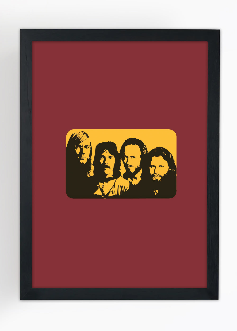 Quadro The Doors Wine - Com vidro