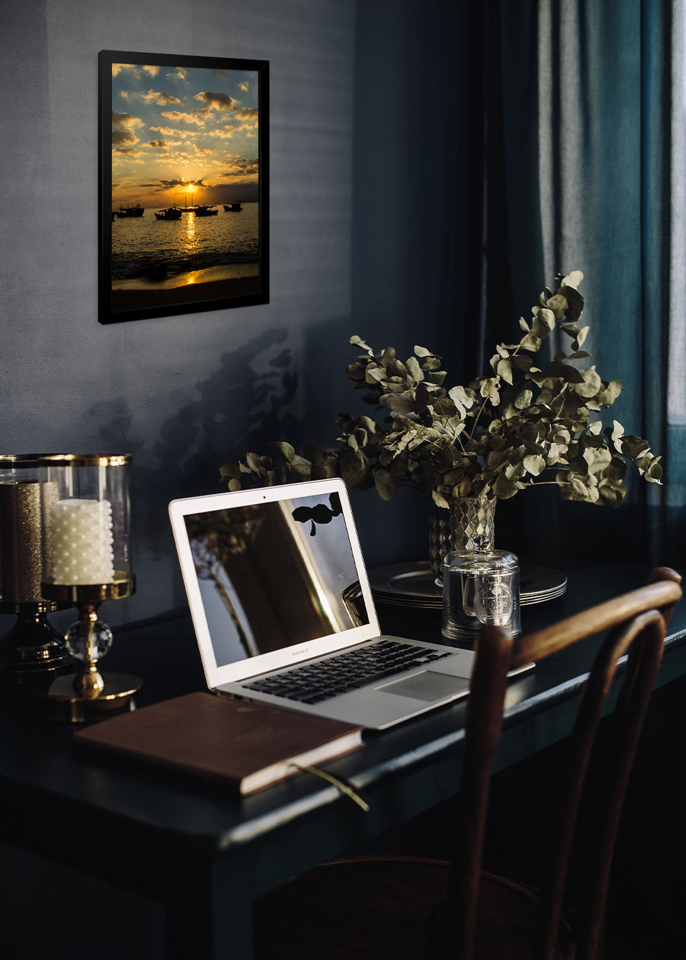 Quadro Paisagens por do sol - Com vidro