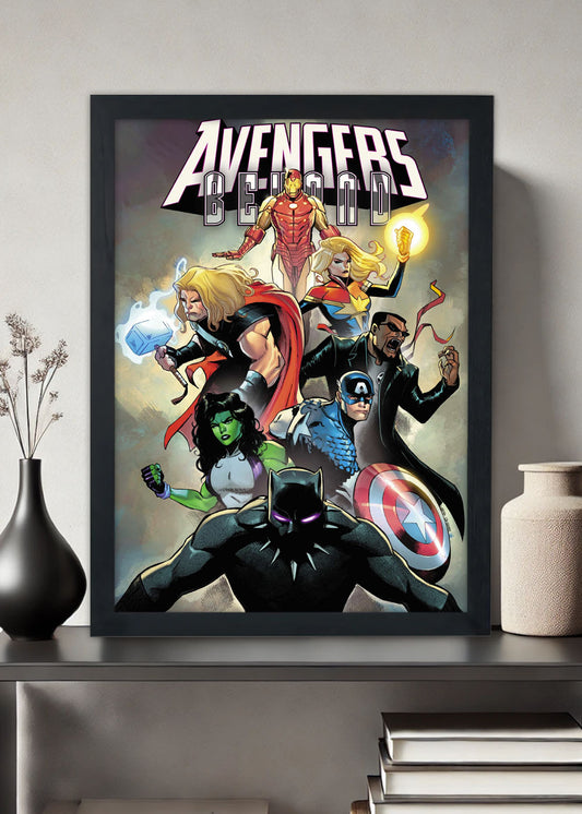 Quadro Avengers Beyond - Com vidro