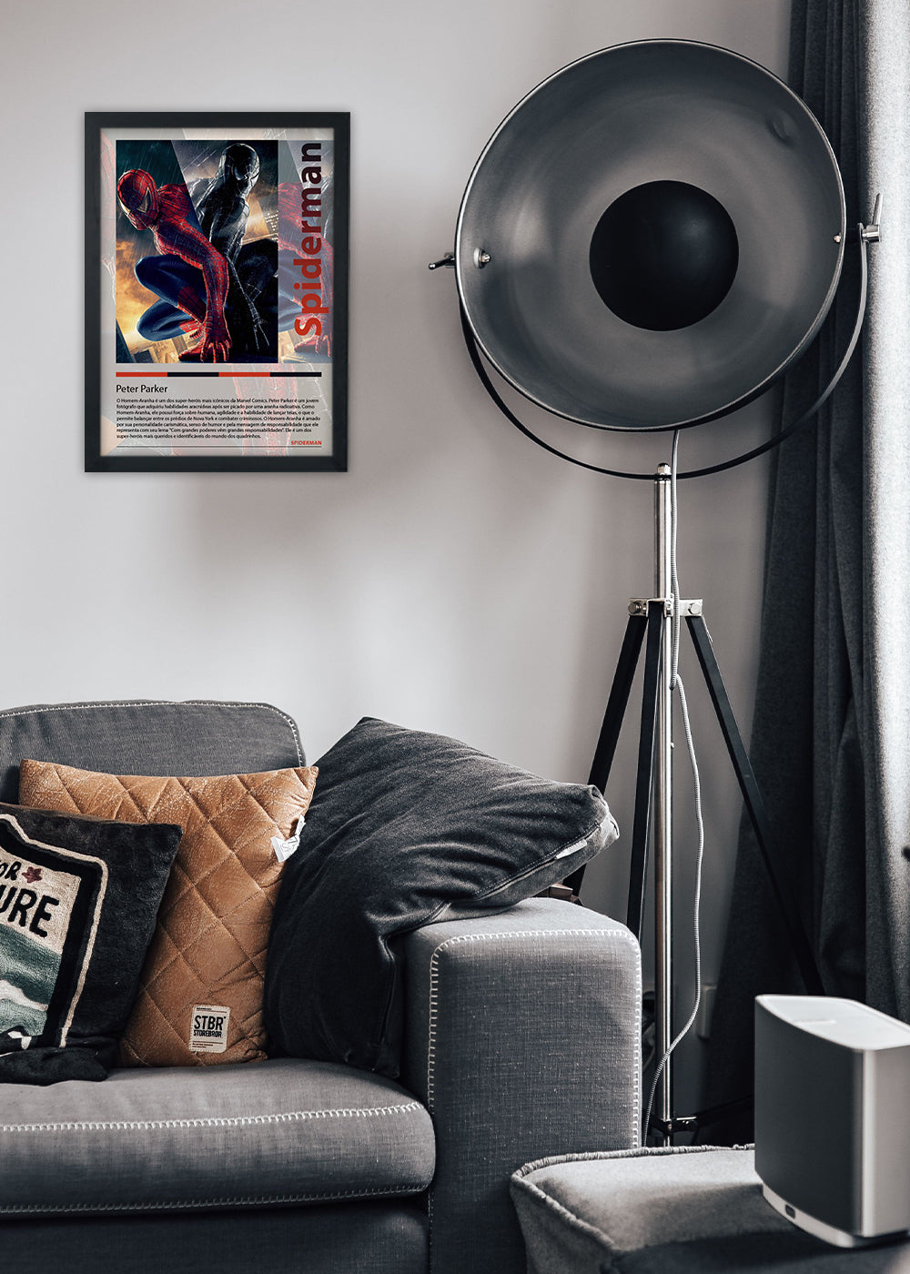 Quadro Homem-Aranha o filme - Com vidro