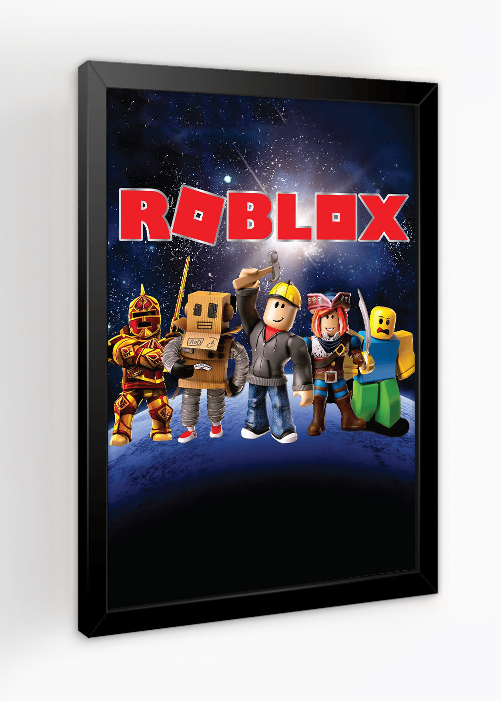 Quadro Decorativo Roblox - Com vidro