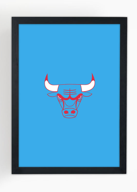 Quadro Chicago Bulls - Com vidro