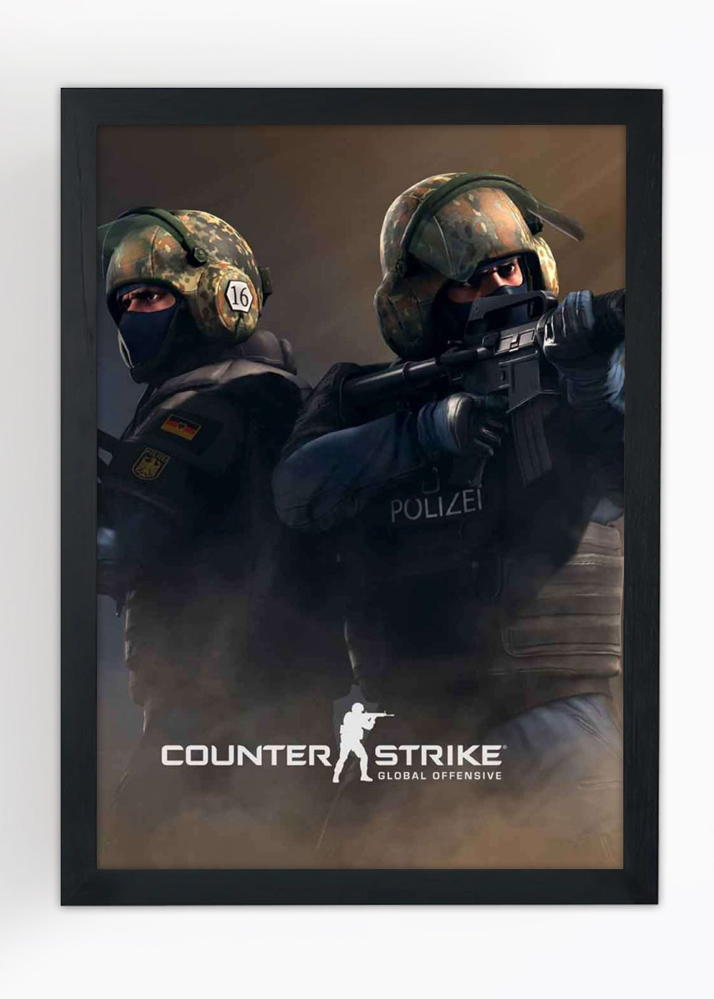 Quadro Decorativo Counter-Strike - Com vidro