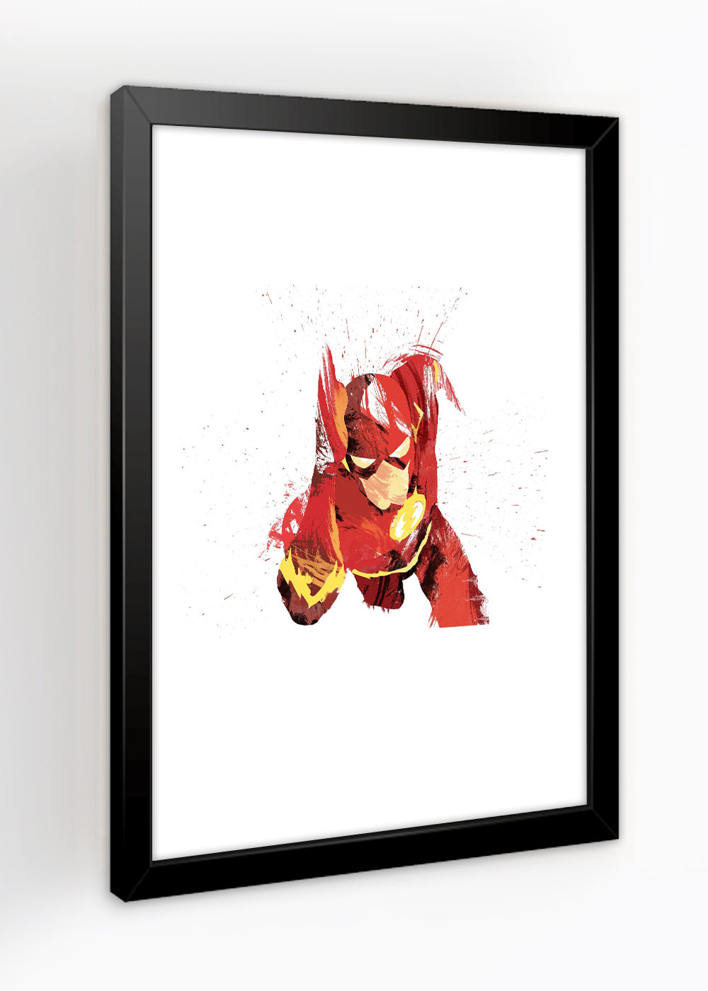 Quadro The Flash corrida - Com vidro