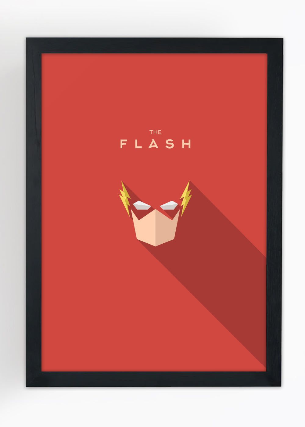 Quadro The Flash arte - Com vidro