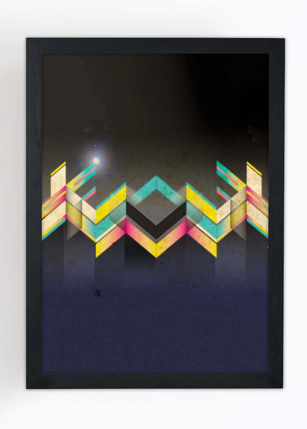 Quadro Abstrato - Com vidro