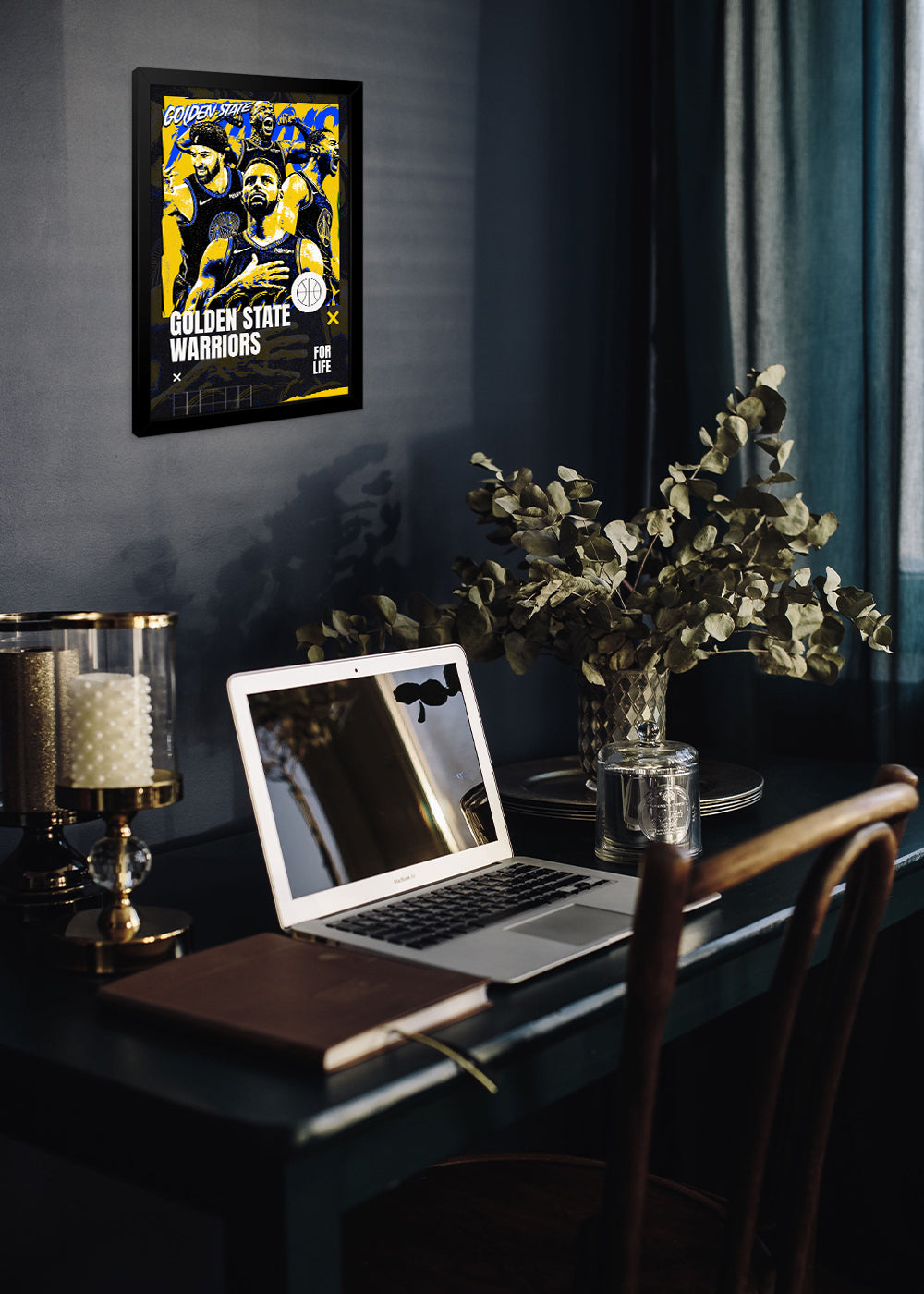 Quadro Golden State Warriors For Life - com vidro