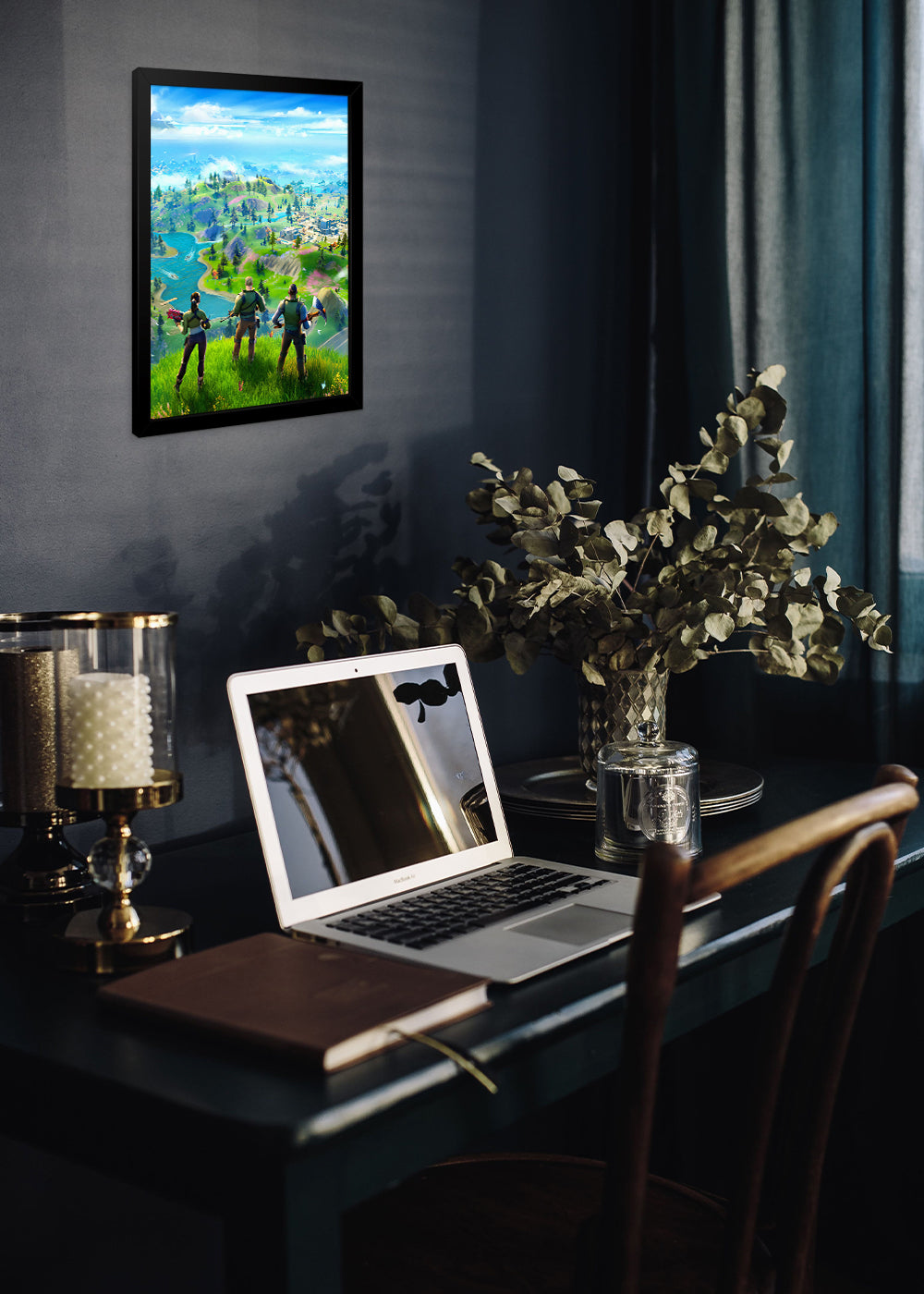 Quadro Fortnite O jogo - Com vidro