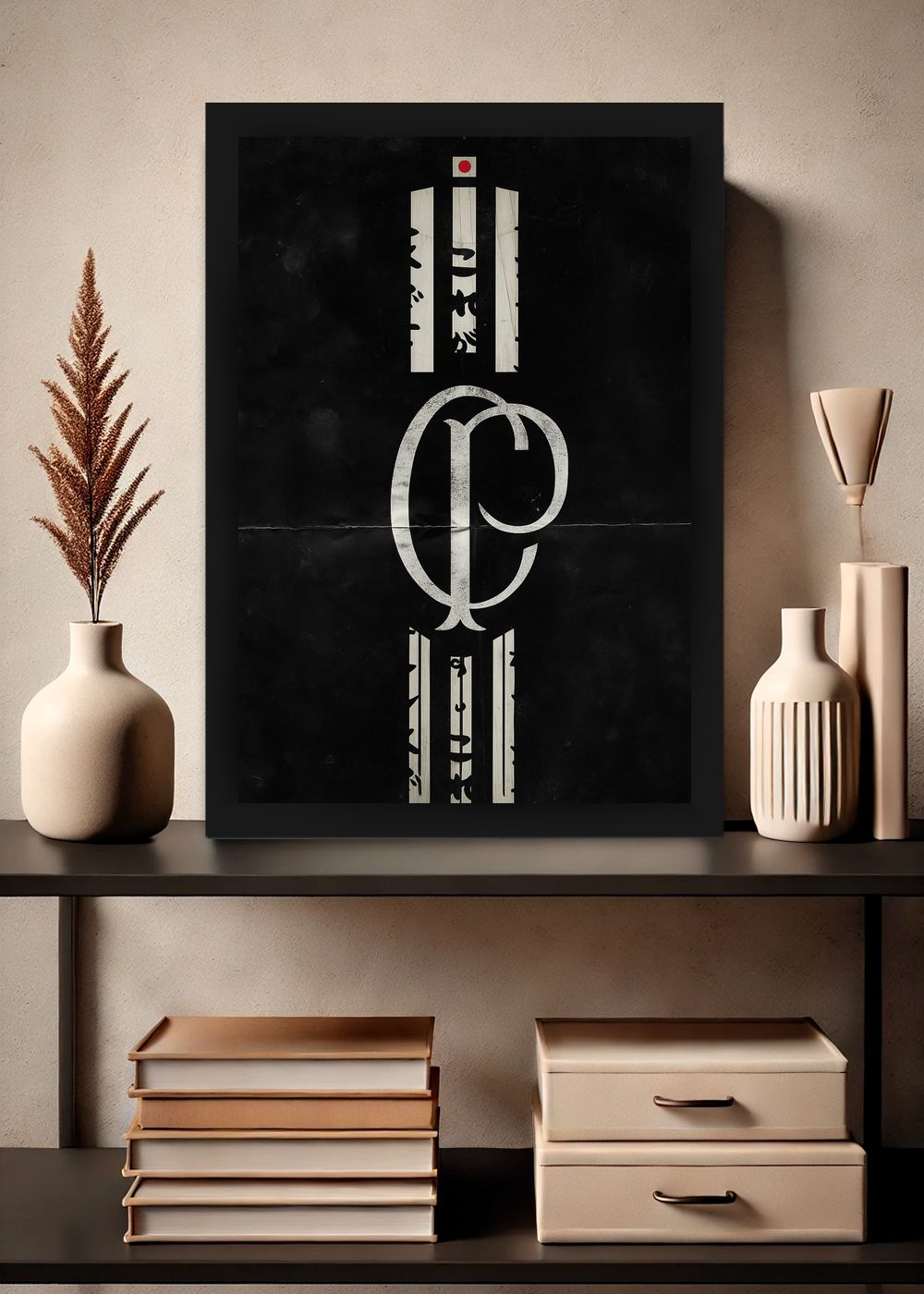 Quadro Com Vidro Corinthians Meu Amor com Moldura