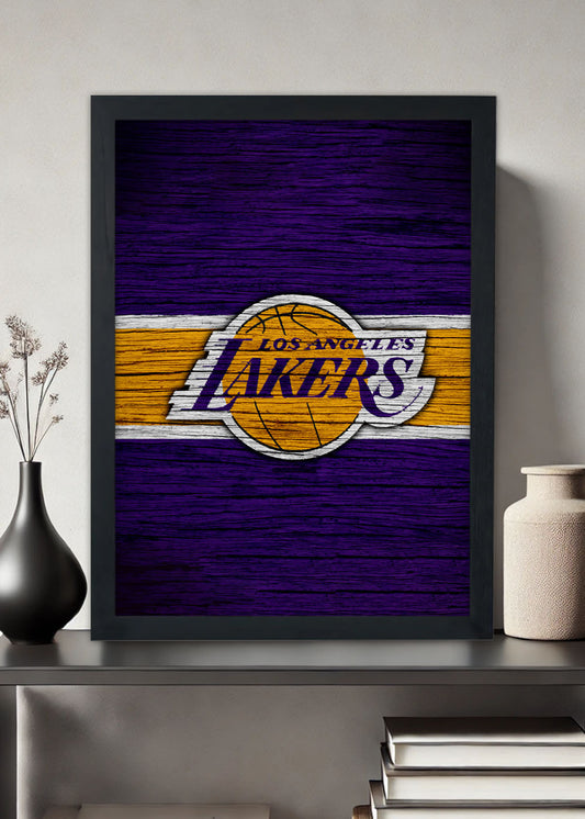 Quadro Los Angeles Lakers - Com vidro