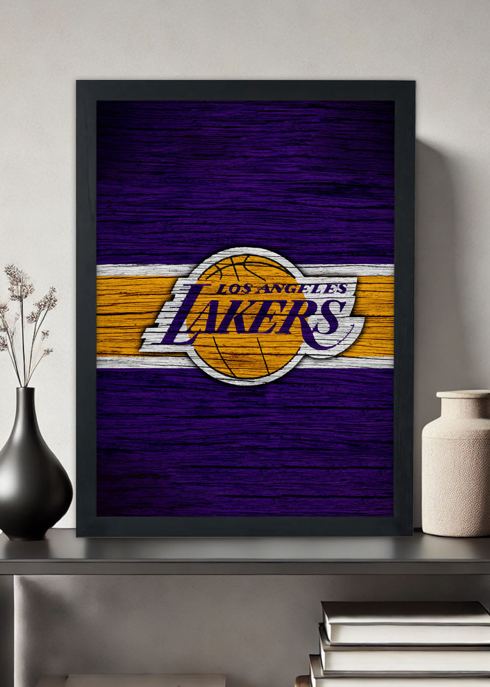 Quadro Los Angeles Lakers - Com vidro
