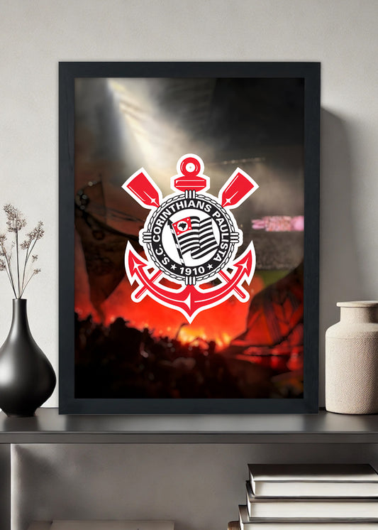 Quadro Decorativo O unico gigante SCCP - Com Vidro