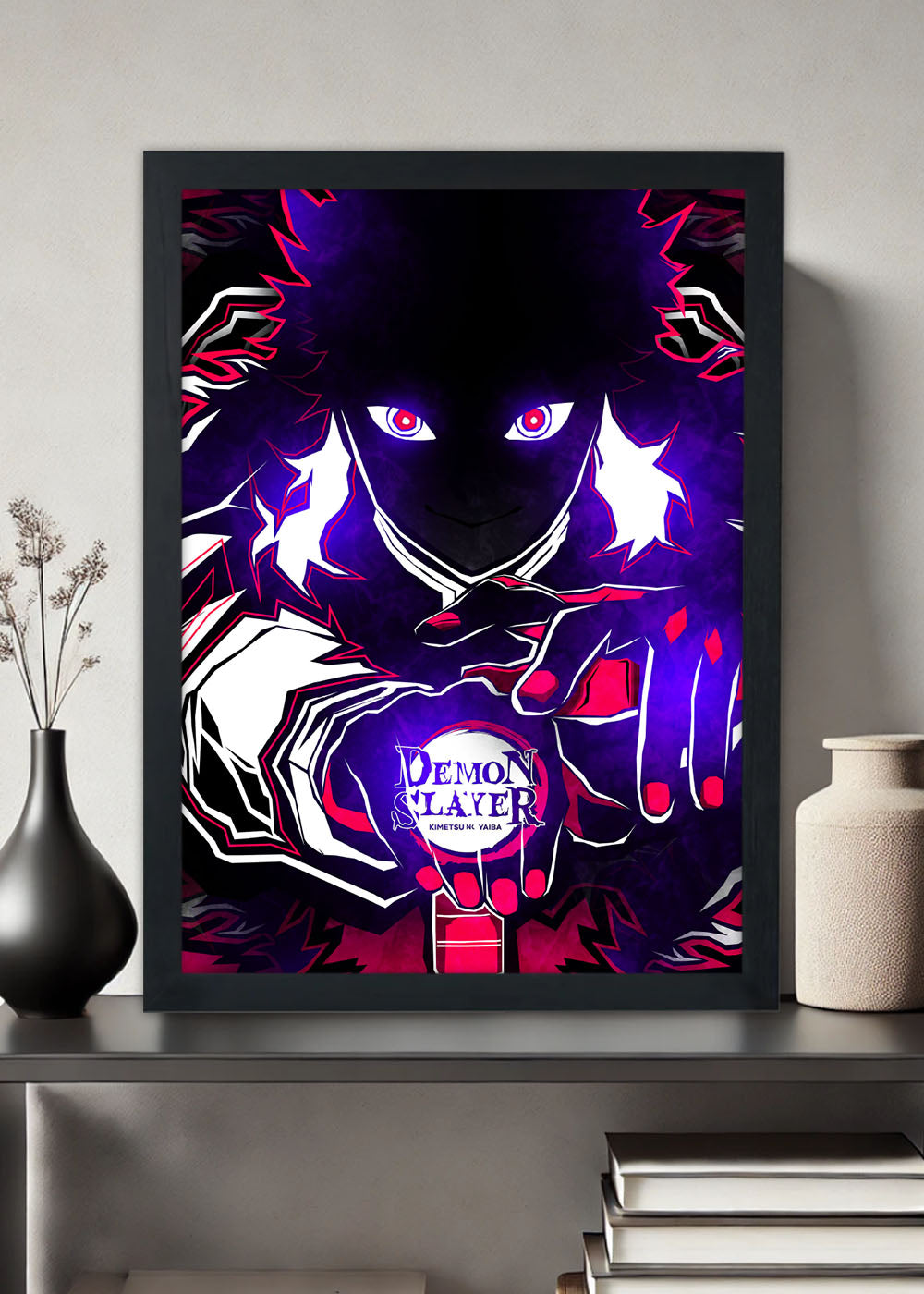 Quadro Decorativo Morte de Demon Slayer