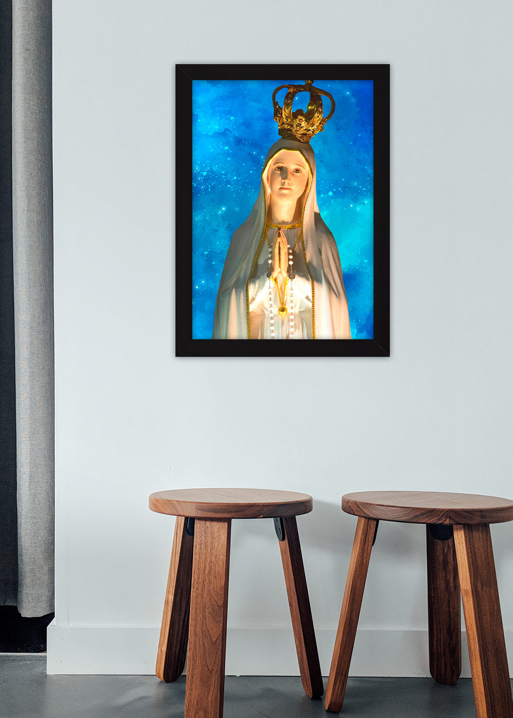 Quadro Católica - Com vidro