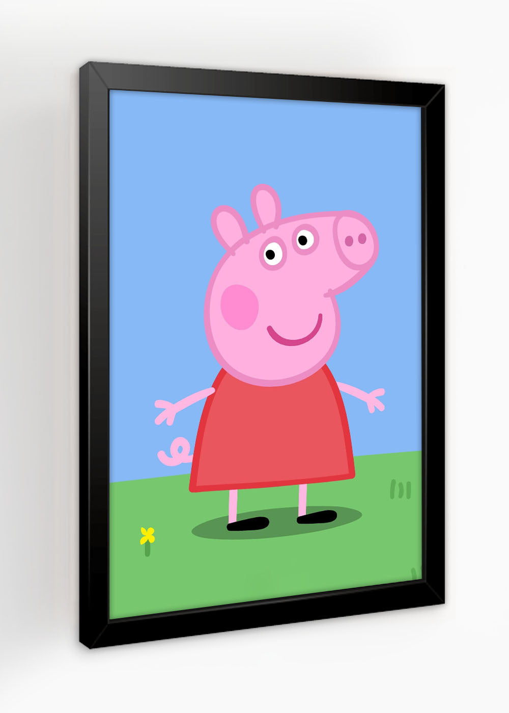 Quadro Decorativo Peppa - Com vidro