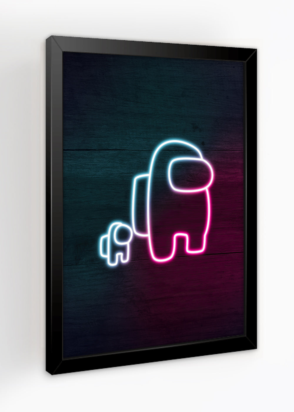 Quadro Decorativo Among Us - Com vidro