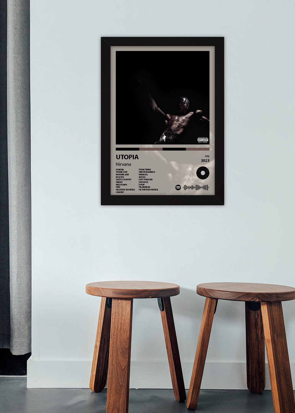 Quadro Decorativo UTOPIA - Travis Scott