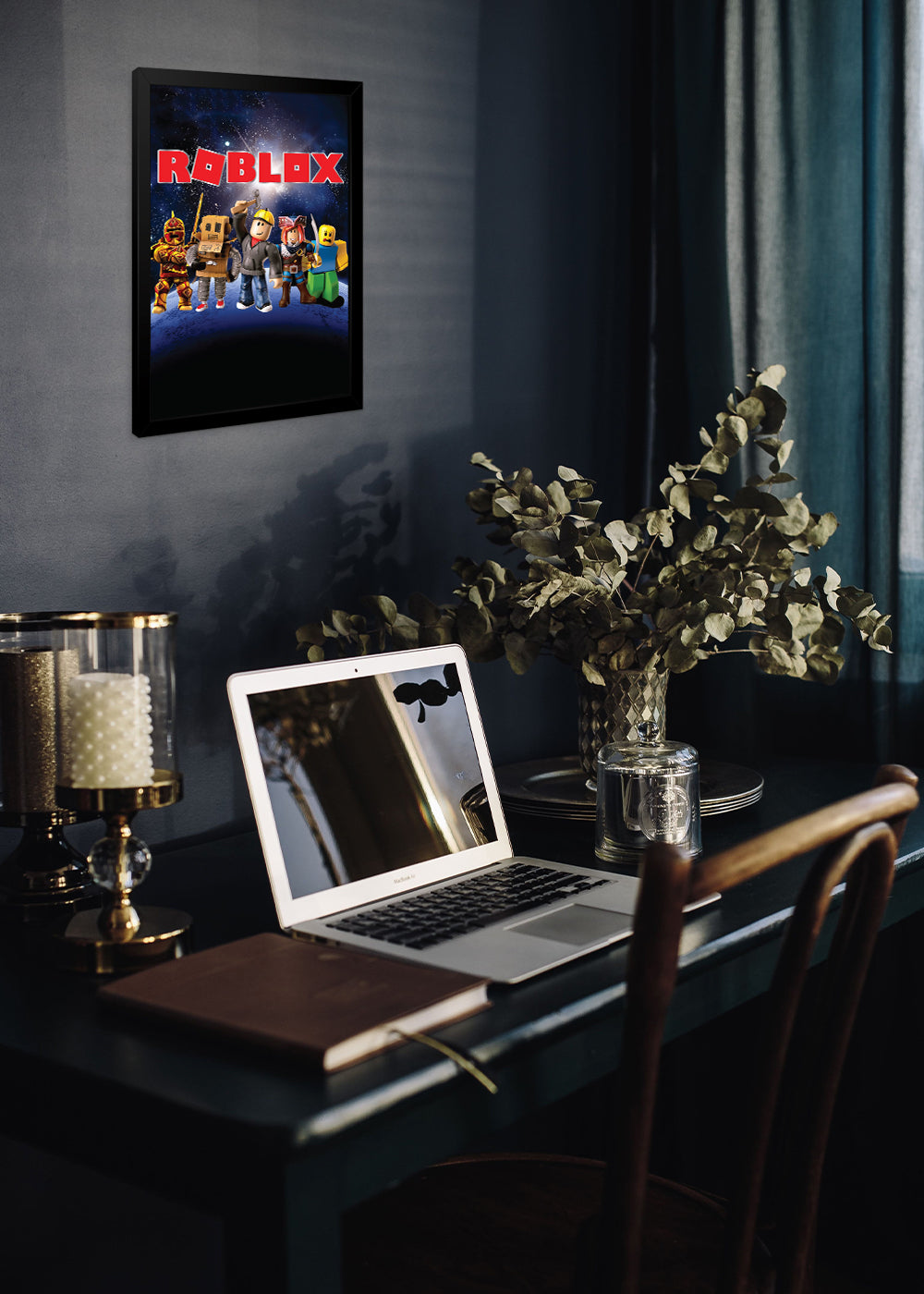 Quadro Decorativo Roblox - Com vidro