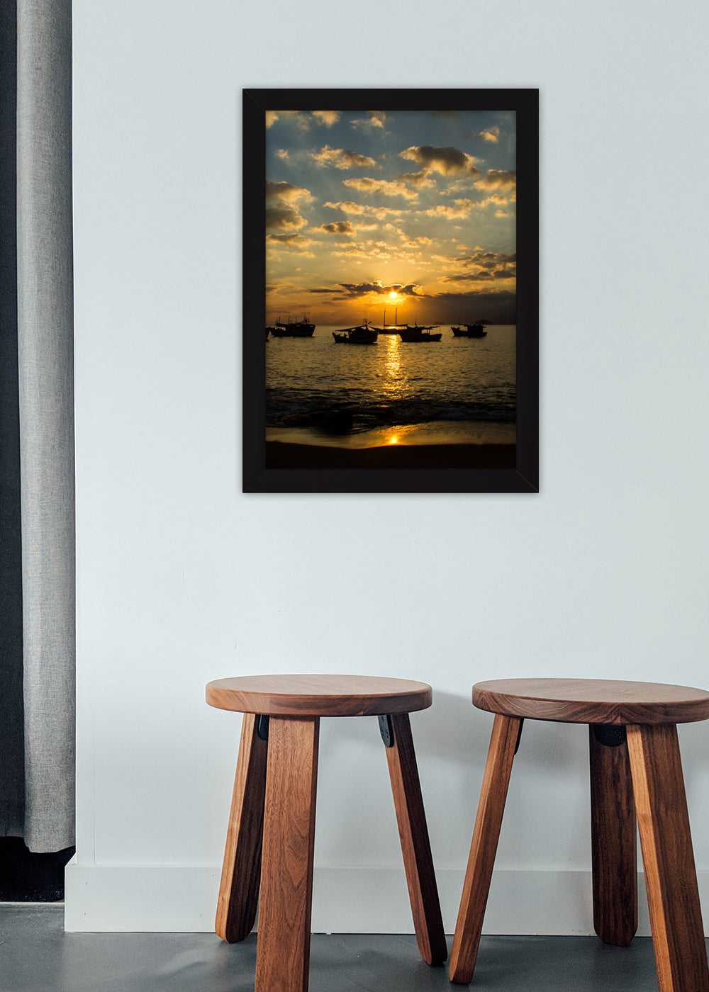 Quadro Paisagens por do sol - Com vidro