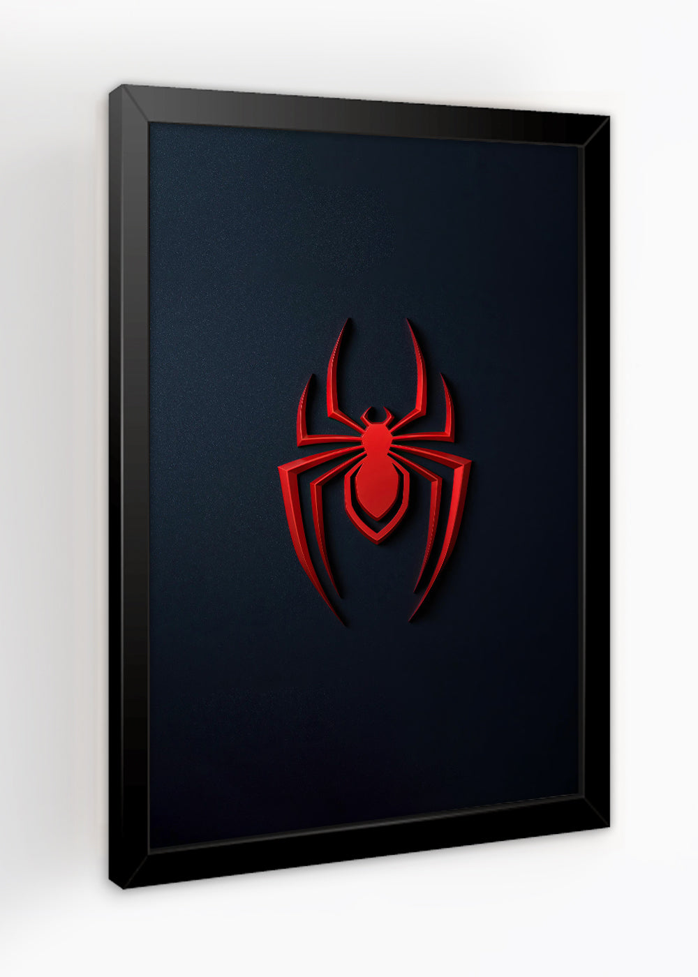 Quadro Logo do Homem-aranha - Com vidro