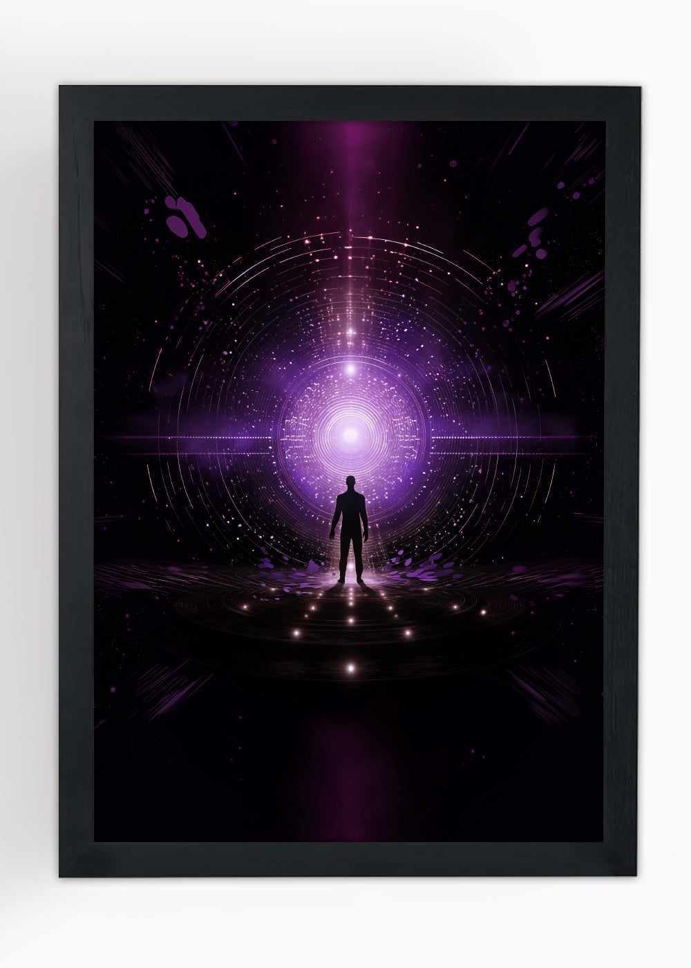 Quadro Decorativo Guardião do mundo externo - Com vidro