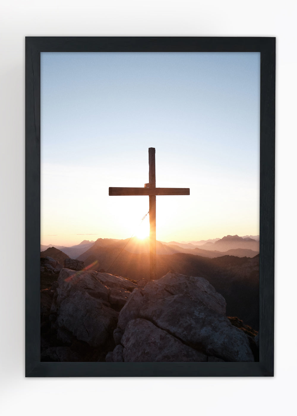 Quadro Cristianismo - Com vidro