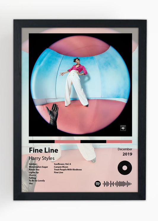 Quadro Decorativo Fine Line - Harry Styles