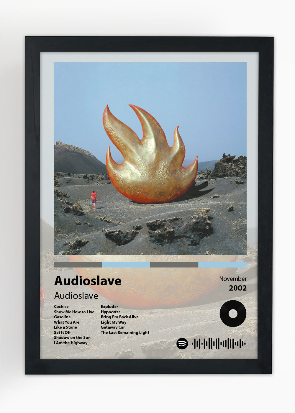 Quadro Audioslave - Audioslave - Com vidro