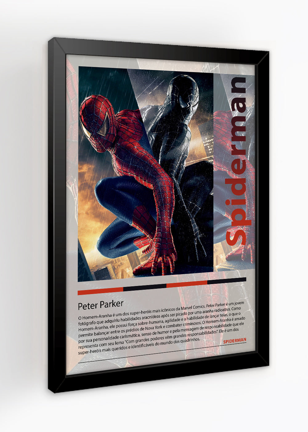 Quadro Homem-Aranha o filme - Com vidro