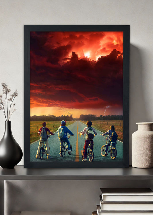 Quadro Stranger Things - Com vidro