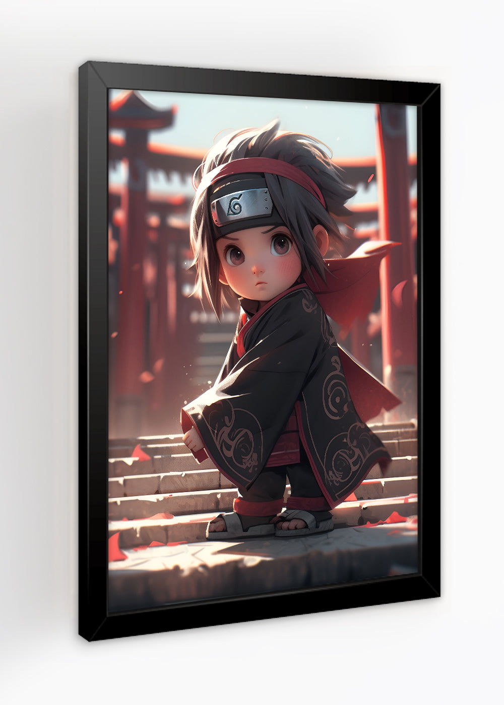 Quadro Itachi Baby - Com vidro