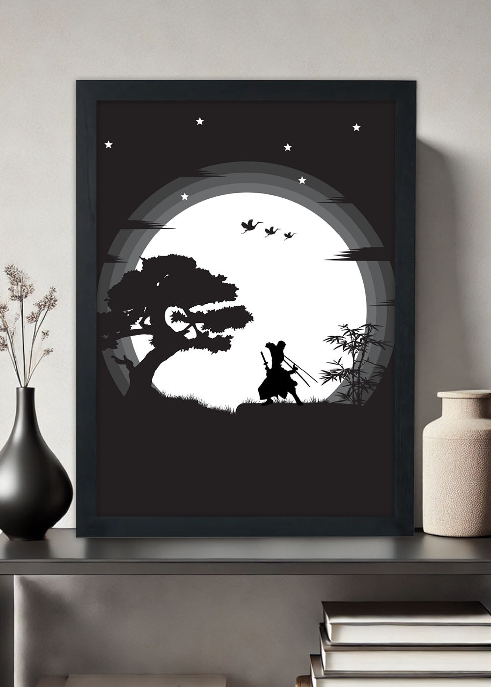 Quadro Decorativo One Piece - Zoro - Com vidro