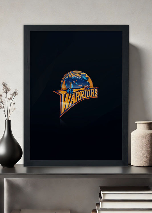 Quadro Time Golden State Warriors - Com vidro