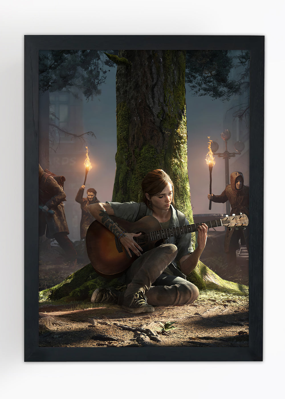 Quadro The Last of Us - Com vidro