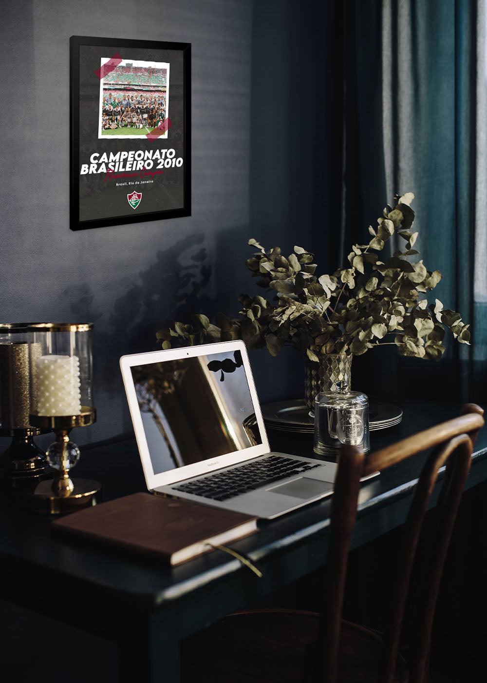 Quadro Campeonato Brasileiro 2010 - Com vidro