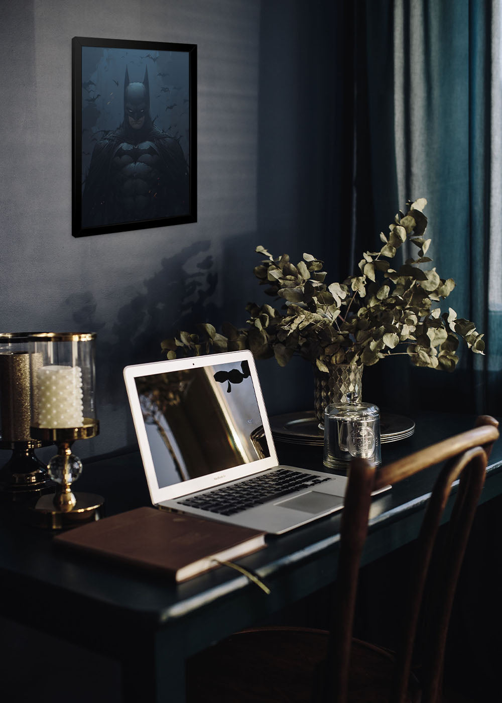 Quadro Decorativo Batman - DC - Com vidro