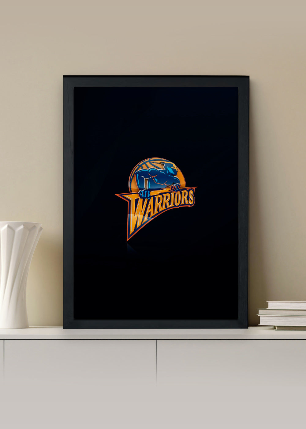 Quadro Time Golden State Warriors - Com vidro