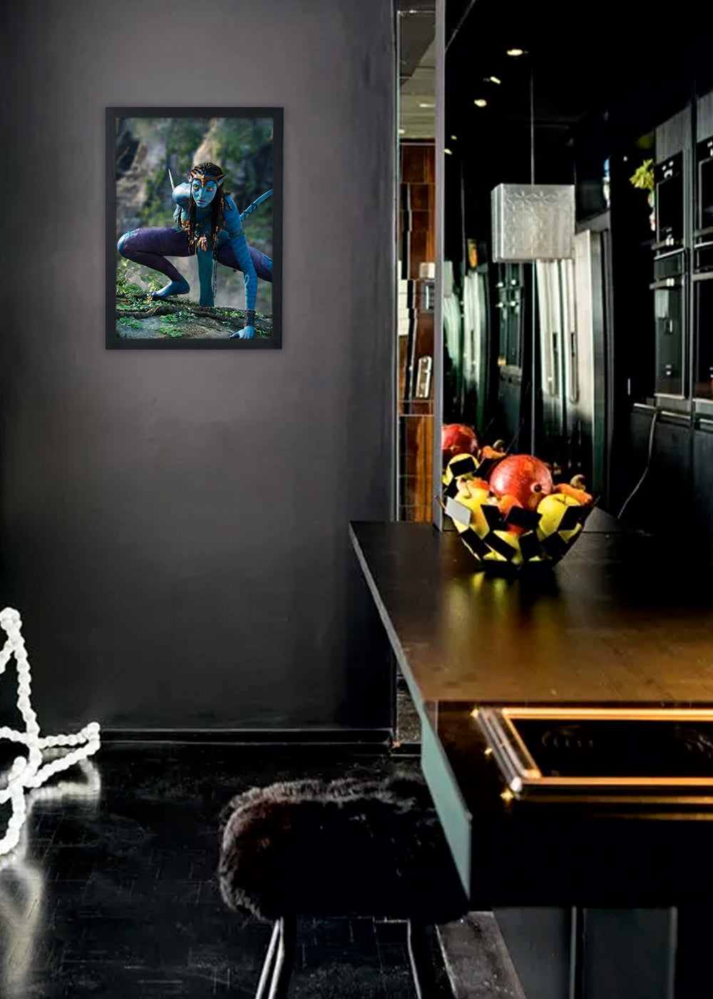 Quadro Decorativo Avatar - Com vrido