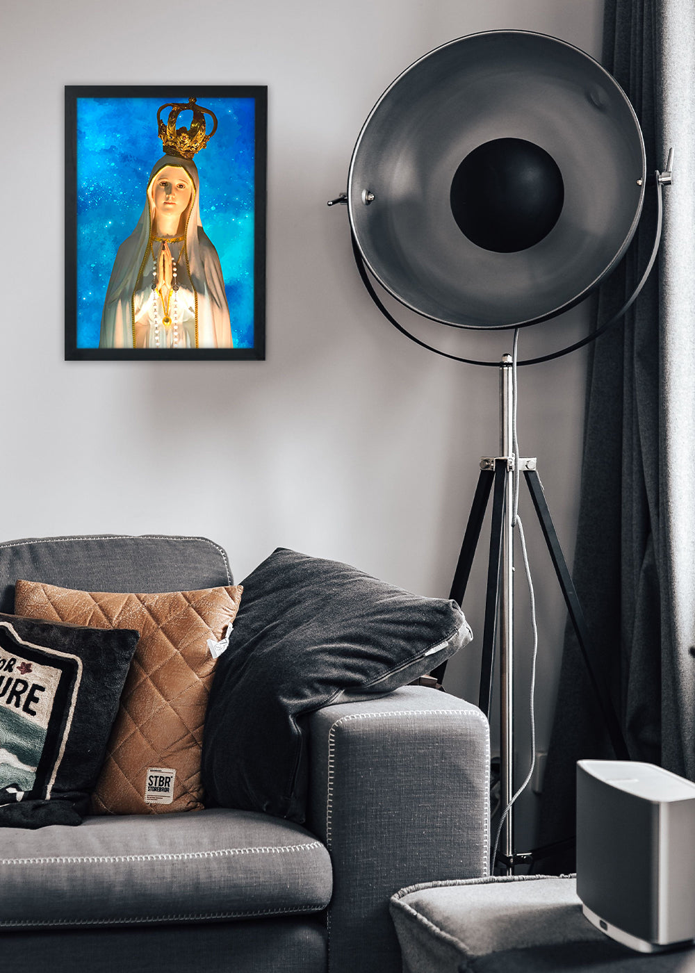 Quadro Católica - Com vidro