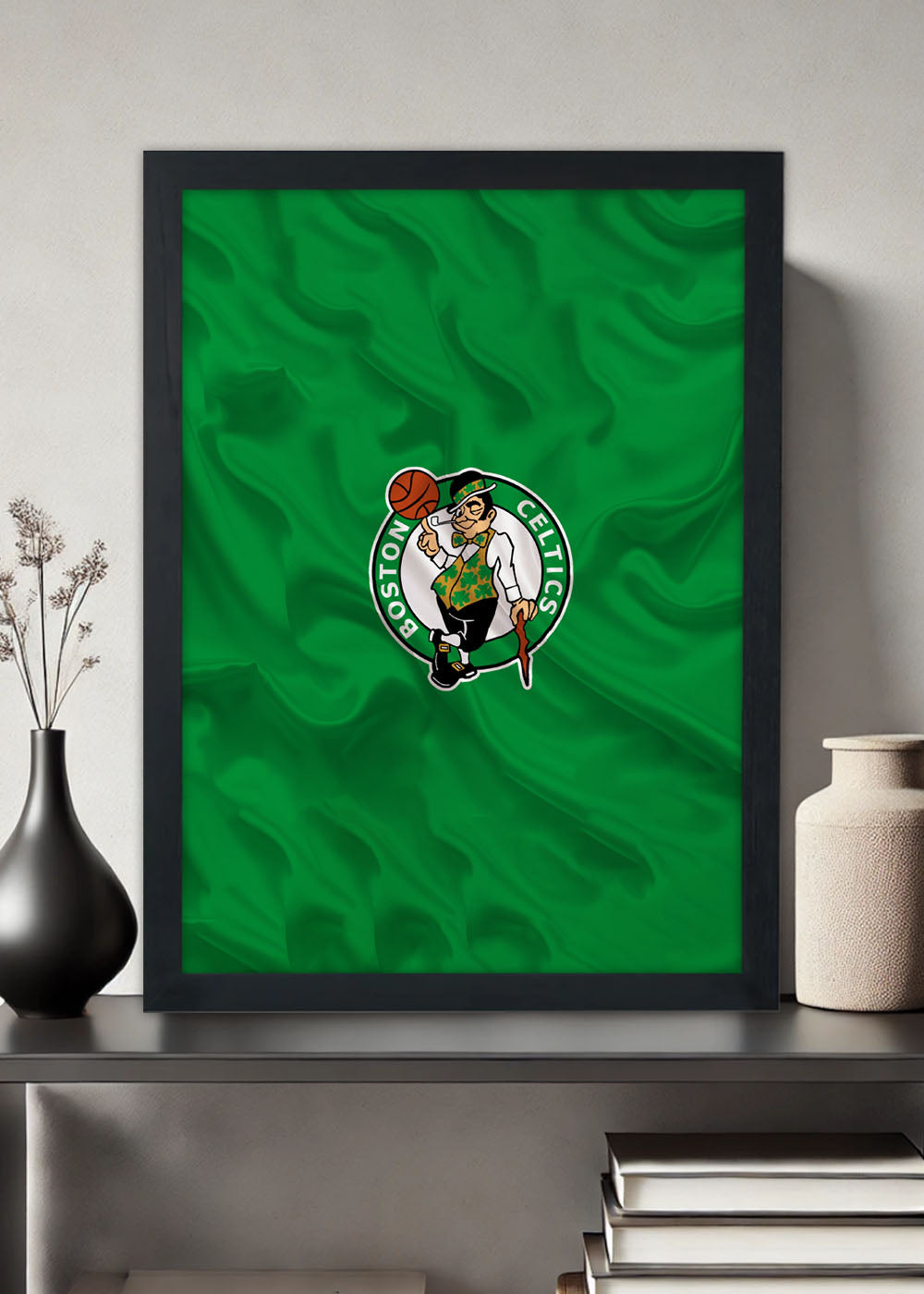 Quadro Boston Celtics - Com vidro