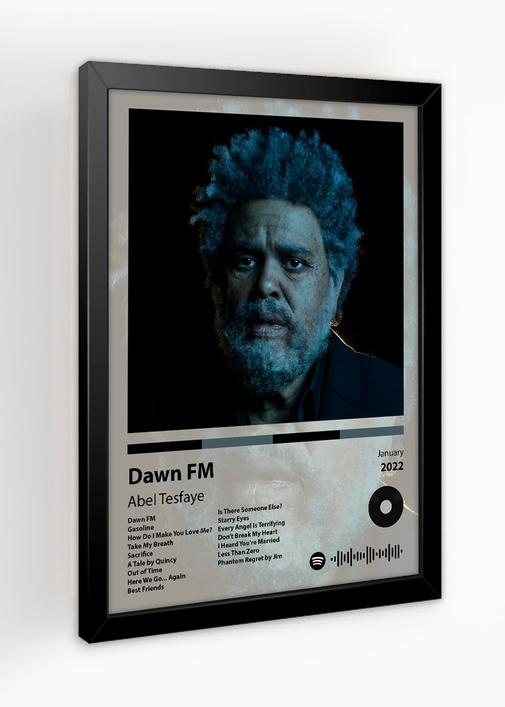 Quadro Decorativo Dawn FM - The Weeknd