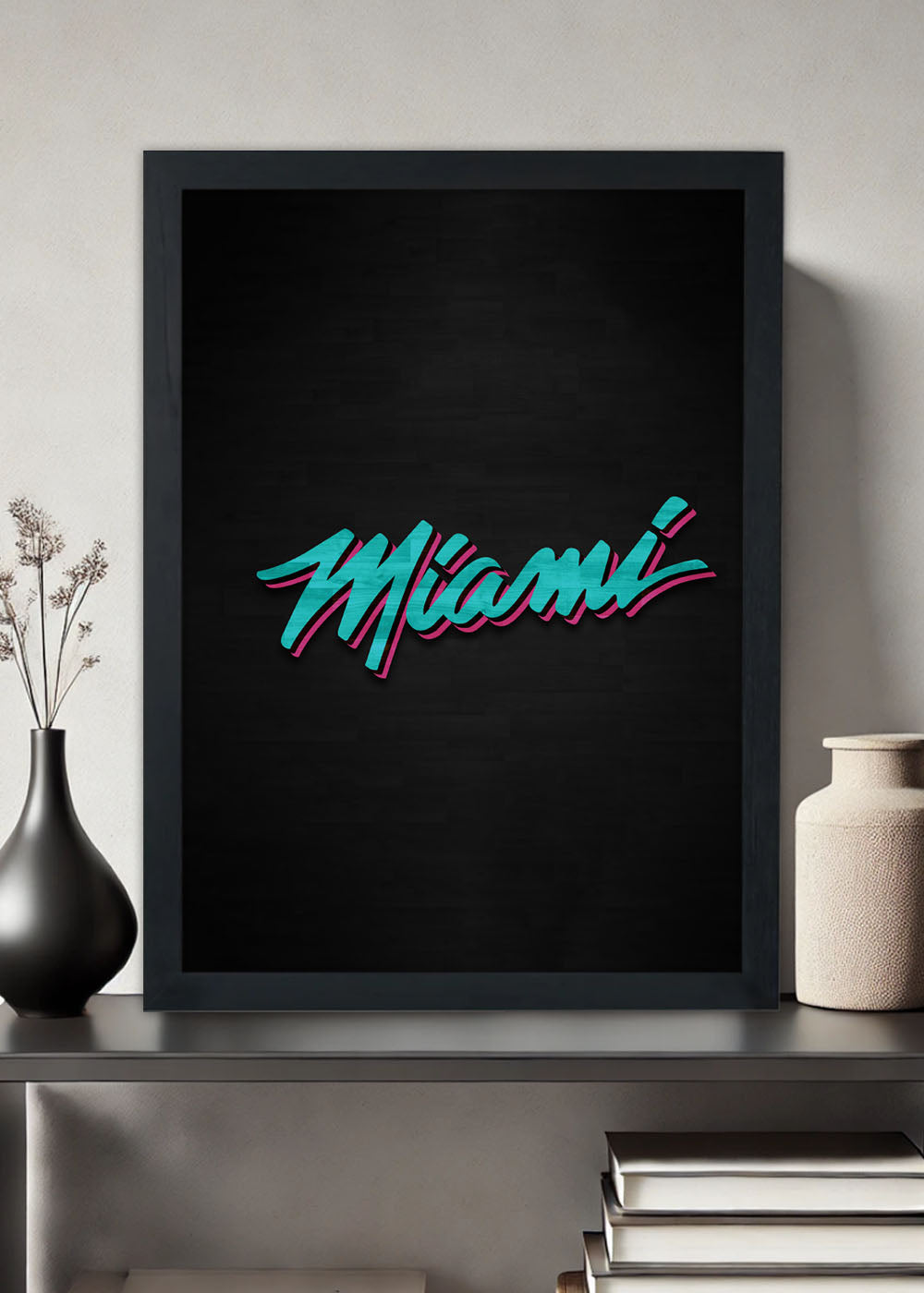 Quadro Miami Heat - Com vidro