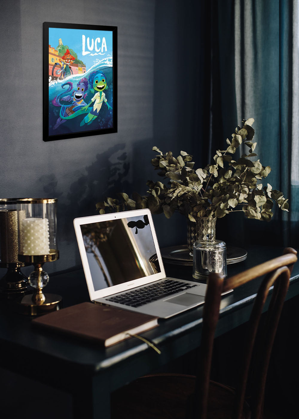 Quadro Decorativo Luca o filme - Com vidro