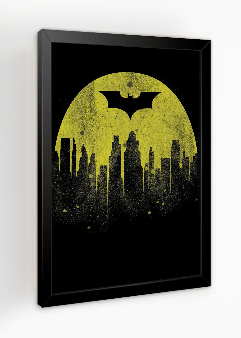 Quadro Decorativo DC - O protetor de Gotham City - Com vidro