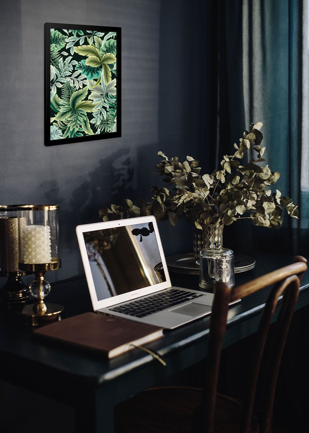 Quadro Decorativo abstrato - Com vidro