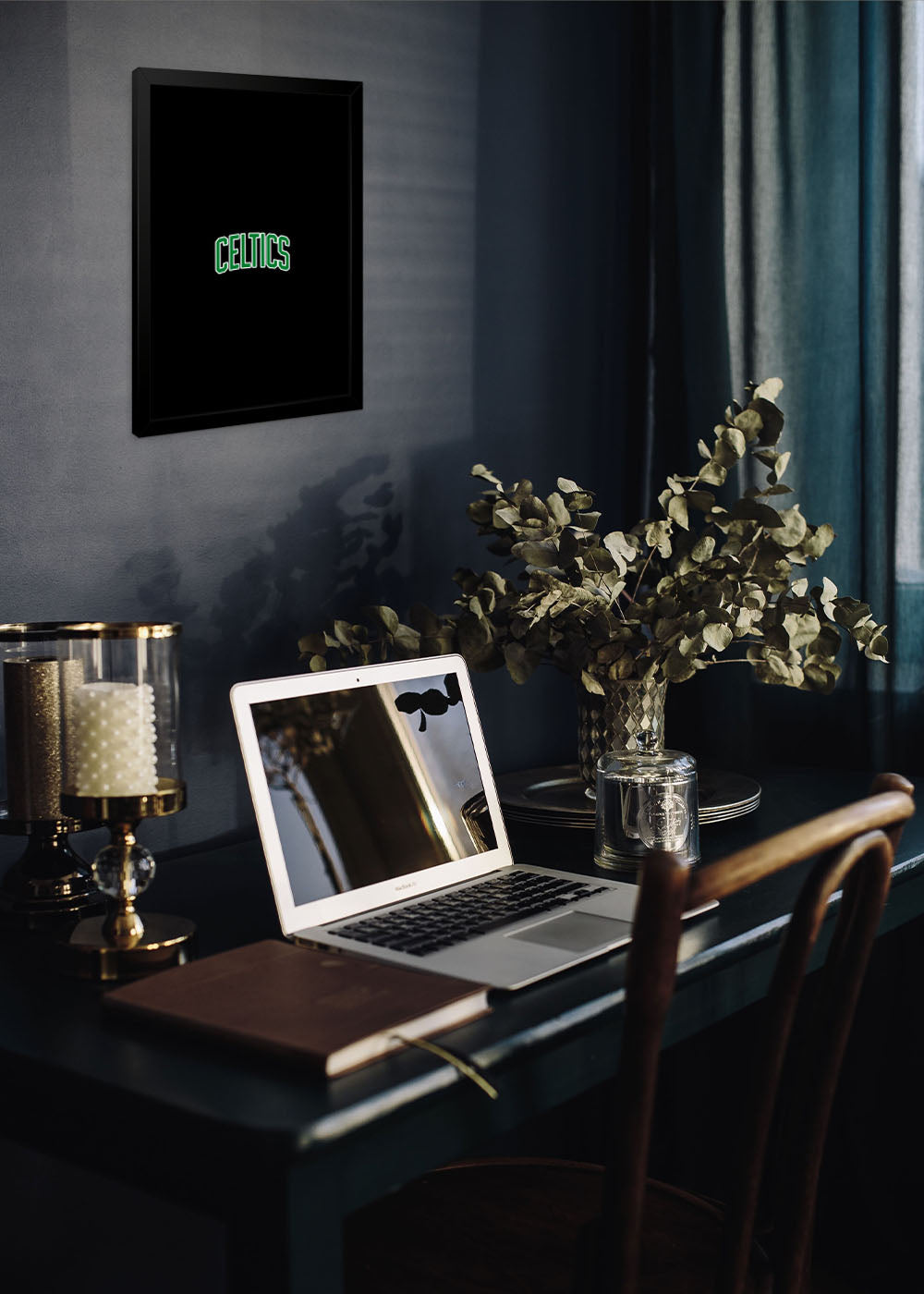 Quadro Boston Celtics - Com vidro